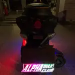 PGO ALPHA MAX 車牌框 燈