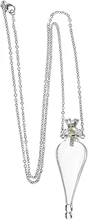 [HONMEET] Handmade Glass Bottle Necklace Mini Wishing Bottle for Friends Decorative Glass Jar Strong and Safe for Present
