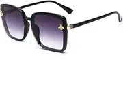 [ELEGANTE] Honey Bee on Lenses Butterfly Sunglasses for Women