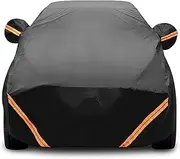 Car Cover for Audi Q7 (4L), Full Car Covers Outdoor Waterproof Anti-Scratch Dustproof Anti-UV, with Storage Bag
