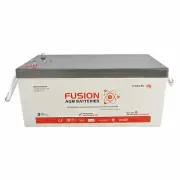 12V 1600CCA 260AH Fusion AGM Deep Cycle Caravan,UPS,Solar,Marine Battery
