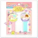 ♥小花花日本精品♥ Hello Kitty 雙子星捲線器集線器/MP3 耳機USB 適用56927702