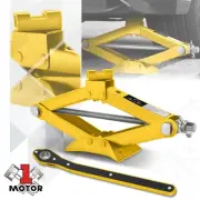 3.85''-17.4'' 4409lbs Capacity Lightweight Hydraulic Yellow Scissor Lift Jack
