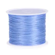 Elastic Cord DIY Making Stretchy String Thread Rope Craft Wire, Sky Blue