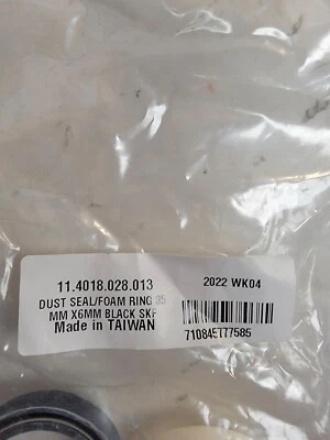 35MM X6MM Dust Seal/Foam Ring 35mm BLACK SKF 710845777585
