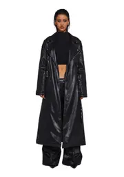 [Current Mood] Circuit Breaker Moto Trench Coat