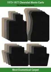 Lloyd Velourtex Front & Rear Row Carpet Mats for '73-77 Chevrolet Monte Carlo (for: Chevrolet)