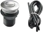 Tool accessories On/Off Push Air Button Switch Compatible with Bath Spa Jet Tub Disposal Tubing Pneumatic Air Pressure Switch Knob Kit