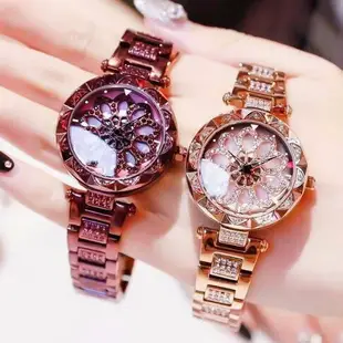 女裝手錶 新款時來運轉手表女學生韓版簡約抖音同款網紅時尚潮流防水女表