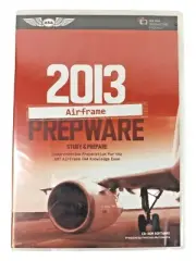 2013 AirFrame PrepWare PC/Mac FAA Knowledge Exam Study Guide NEW