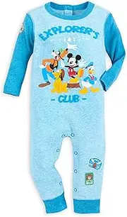 Disney Mickey and Friends Explorer's Club Stretchie for Baby Size 0-3 MO Multi