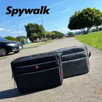 在飛比找蝦皮購物優惠-SPYWALK 簡約休閒側兩色側背包(大款) NO:S922