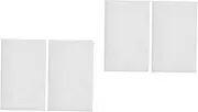 NOLITOY 2sets Jewelry Display Pad Soft Ring and Earring Insert Box Jewelry Sponge Pad Versatile Holder Tray Protective Mat 2pcs*2