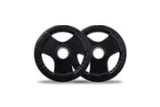 10kg Olympic Rubber Weight Plates Pair