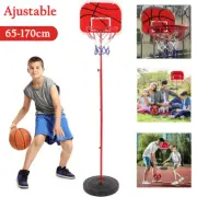 170cm Basketball Hoop Net Set Kids Backboard Stand Adjustable Free Standing Gift