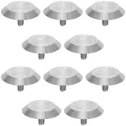 10 Pcs Blind Road Nail Pathway Tactile Stud Small Round Studs Patio Paving