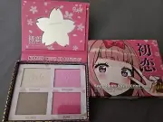 RUDE Cosmetics Anime Blush/Highlighter/Contour Palette Sweetheart Sawa-Chan