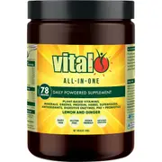 Vital All-In-One Daily Powdered Supplement Lemon & Ginger 240g