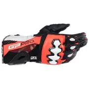 Alpinestars GP Pro RS4 Gloves - Black/Red/White - Small 35505251321s