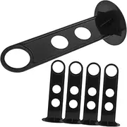 5Pcs Soccer Stand Holder Lightweight Portable Football Training Equipment for Storing Logo Discs and Base Plates Multi Functional Design for Easy Carrying