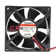 1 pcs SUNON Fan MF80252V2-1000C-A99 DC24V 1.2W 8025 8cm 2 wire cooling fan
