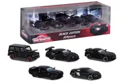 Majorette - Black Edition 5 Model Cars Gift Pack