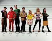 The Big Bang Theory The Usual Suspects Line Up TV Cast Poster 11"x14"