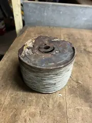 New Western Electric Telephone Blue Cloth Tinned Copper Wire Cable Cord 5.5 Lb