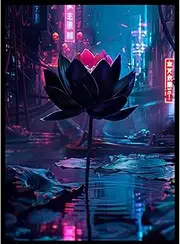 MTG (Cyberpunk Black Lotus) - 100ct Matte TCG Card Art Sleeves by Ai Armor