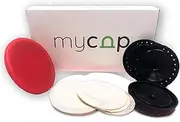 [My-Cap] Reusable Coffee Capsule Caps & Lid Set - Compatible with Nespresso Vertuo Pods - Reusable, Food Grade & BPA Free Coffee Pod Cap & Lid - Reuse & Reseal your Nespresso Vertuo Capsules