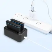 Fast Battery Charger for Insta360 X3 Dual Batteries Charging USB Type-C Base HUB