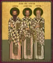The Three Hierarchs - St. Basil, St. Gregory & St. John
