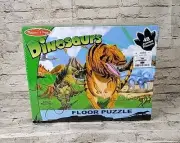 Melissa & Doug Dinosaur Floor Puzzle Play Set NEW NIB 442 Toy