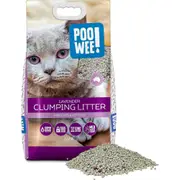 POOWEE! Clumping Lavender Litter 7.5kg