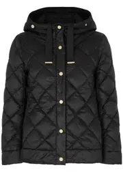 Max Mara The Cube Risoft Reversible Quilted Shell Jacket - Black - 12 (UK12 / M) 12 (UK12 / M)