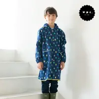 在飛比找momo購物網優惠-【w.p.c】空氣感兒童雨衣/超輕量防水風衣 附收納袋(藍雨