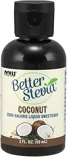 NOW Foods Better Stevia Liquid, Coconut Liquid, 2-Ounce