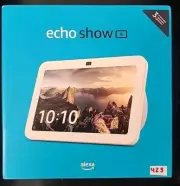 Amazon Echo Show 8 (Latest 3rd Gen 2024) Both Colors w/ one FREE TAPO Lightbulb