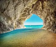 OCEAN CAVE #2 COMPUTER MOUSE PAD 9 x 7