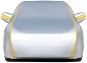 Full Car Cover for Mini Electric 2020-2024 | All Weather Waterproof Sun Rain UV Dust Protection Scratch-Proof Breathable with Zipper Storage and Lock