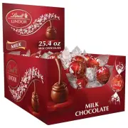 Lindt Lindor Milk Chocolate Truffles 60 Count Smooth Melting Chocolate Candy