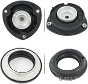 ATATHXHQay 2PCS 5Q0412331D 5Q0412249F Front Shock Absorber Strut Mount and Flat Bearing Compatible for Golf MK7 A3 TT etc MQB Model 5Q0 412 249F