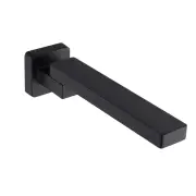 Bath In Wall Swivel Spout in Matte Black