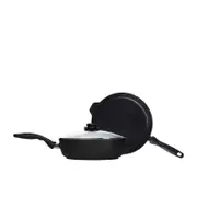 Swiss Diamond Classic XD Non Stick 2pc Frypan & Saute Pan Set 28cm