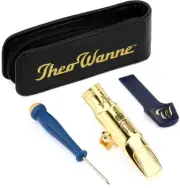 Theo Wanne Shiva 4 Alto Saxophone Mouthpiece - 7, Gold Plated