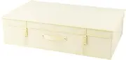 HANGERWORLD Large Ivory Wedding Dress Bridal Gown pH Neutral Space Saving Storage Travel Box with Acid Free Tissue