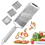 4 in 1 Multi-Purpose Vegetable Slicer Cheese Grater with 4 Adjustable Blades Set