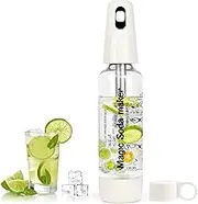 Portable Soda Siphon, 1L Travel Sparkling Water Maker Machine for Home & Outdoor, Carbonated Water Soda Streaming Machine, Soda Maker for Cocktails or Fizzy Drink, 8 gram CO2 Cartridges(Not Included)
