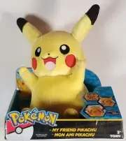 Nintendo Pokémon Tomy My Friend Pikachu Toy Plush Sounds And Phrases Brand New