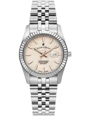[Jacques Du Manoir] Swiss Inspiration Passion Stainless Steel Watch in Silver